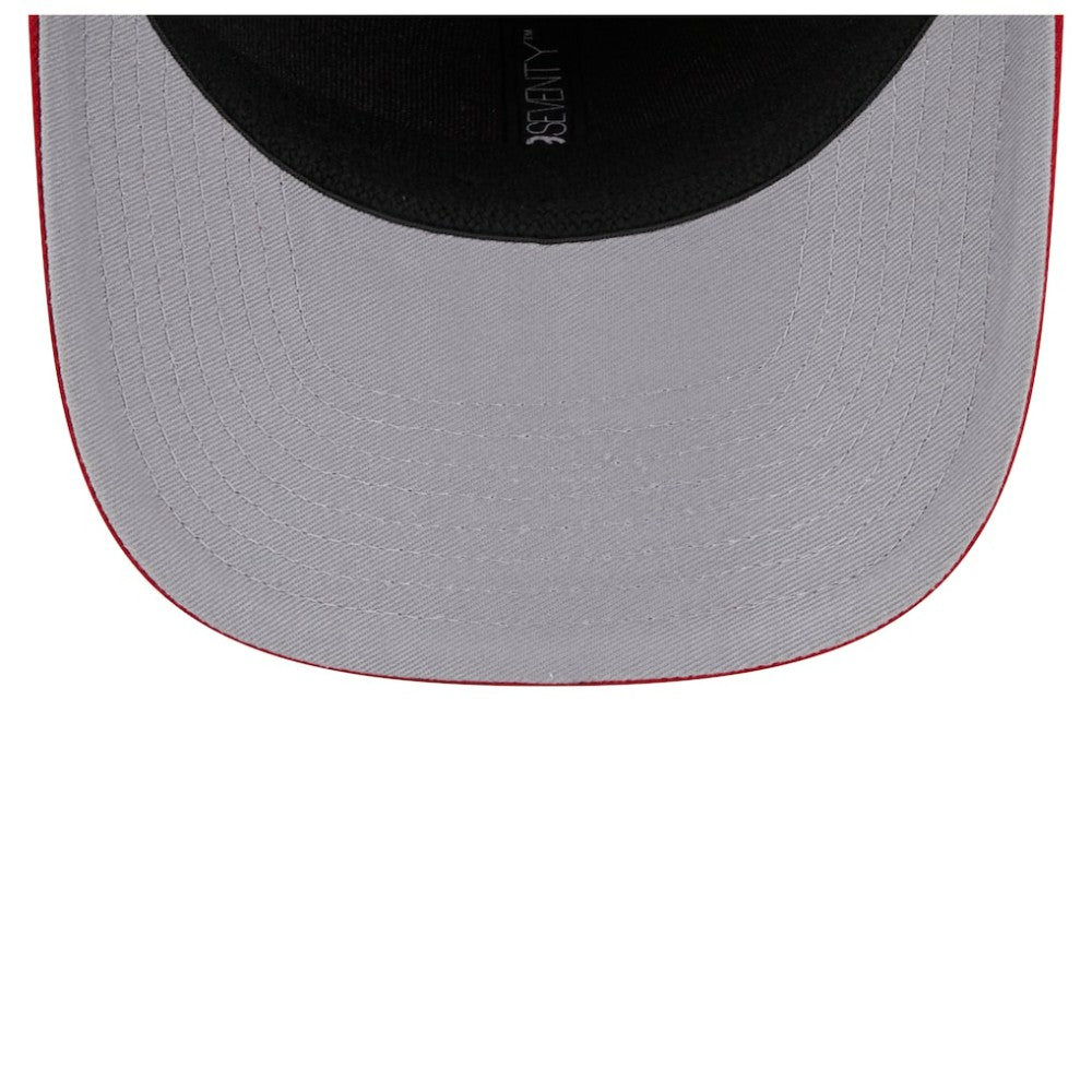 NHL Carolina Hurricanes New Era Logo Basic 9SEVENTY Adjustable Hat - Red