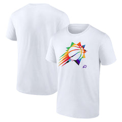Phoenix Suns Team Logo Pride T-Shirt White
