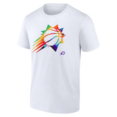 Phoenix Suns Team Logo Pride T-Shirt White