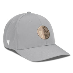 NHL Edmonton Oilers Levelwear Rise Copper Insignia Flex Hat - Gray