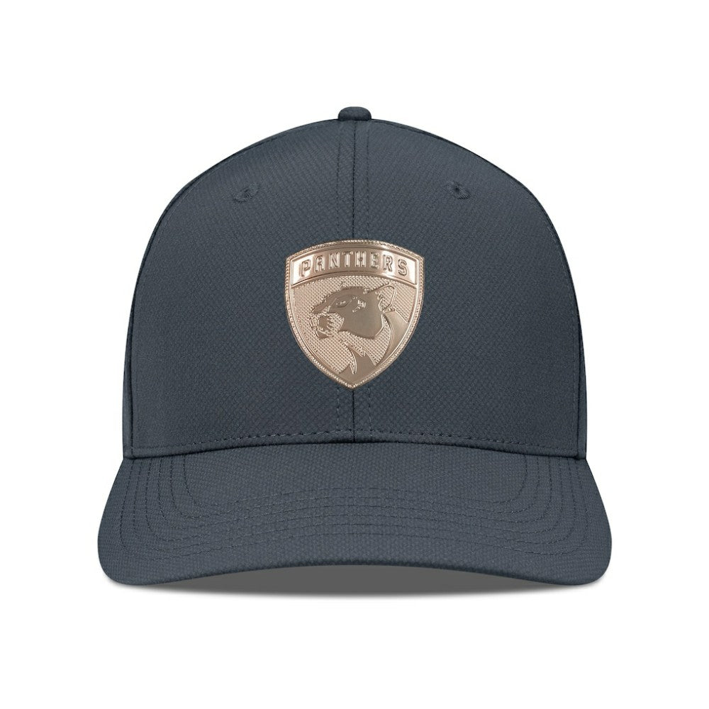 NHL Florida Panthers Levelwear Rise Copper Insignia Flex Hat - Charcoal