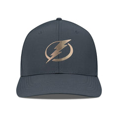 NHL Tampa Bay Lightning Levelwear Rise Copper Insignia Flex Hat - Charcoal