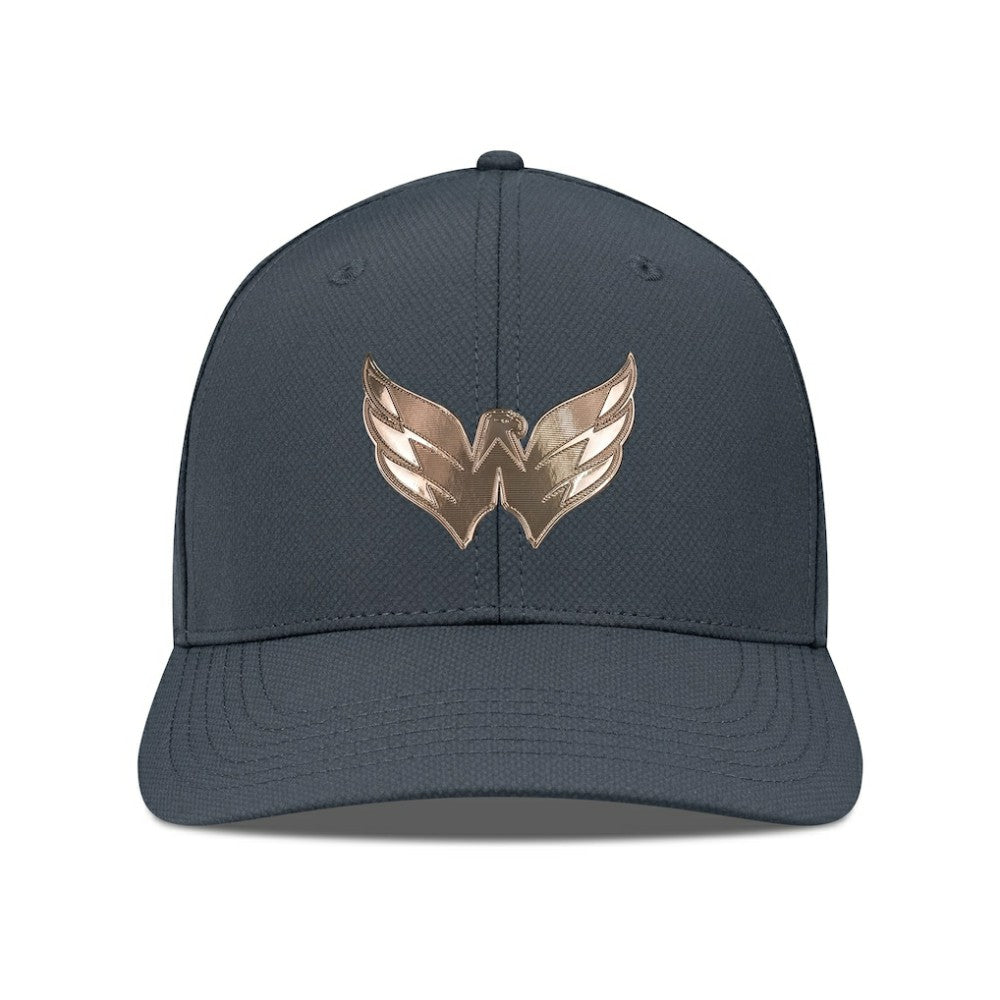 NHL Washington Capitals Levelwear Rise Copper Insignia Flex Hat - Charcoal