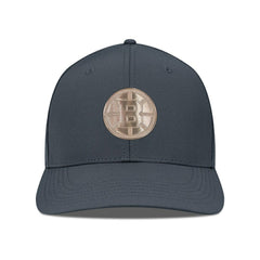 NHL Boston Bruins Levelwear Rise Copper Insignia Flex Hat - Charcoal