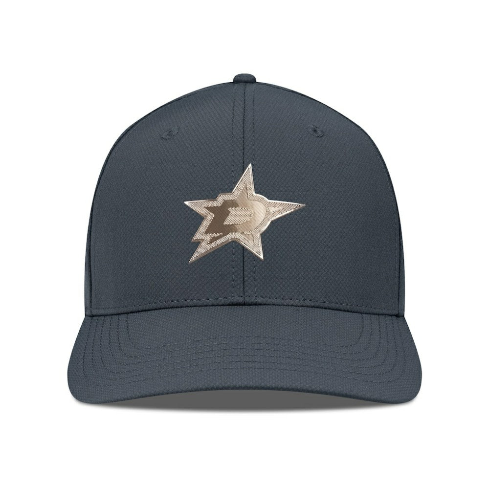 NHL Dallas Stars Levelwear Rise Copper Insignia Flex Hat - Charcoal