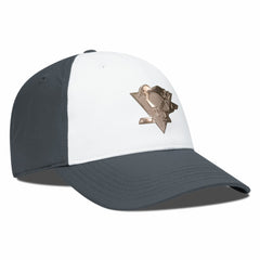 NHL Pittsburgh Penguins Levelwear Endure Copper Insignia Adjustable Hat - White/Charcoal