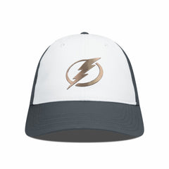 NHL Tampa Bay Lightning Levelwear Endure Copper Insignia Adjustable Hat - White/Charcoal