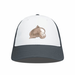 NHL Colorado Avalanche Levelwear Endure Copper Insignia Adjustable Hat - White/Charcoal