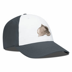 NHL Colorado Avalanche Levelwear Endure Copper Insignia Adjustable Hat - White/Charcoal