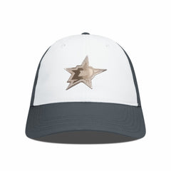 NHL Dallas Stars Levelwear Endure Copper Insignia Adjustable Hat - White/Charcoal