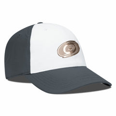 NHL Carolina Hurricanes Levelwear Endure Copper Insignia Adjustable Hat - White/Charcoal