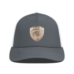 NHL Florida Panthers Levelwear Signal Copper Insignia Trucker Adjustable Hat - Charcoal/White