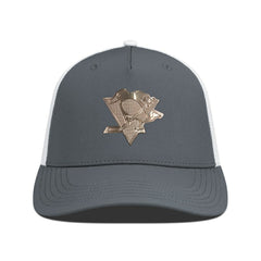 NHL Pittsburgh Penguins Levelwear Signal Copper Insignia Trucker Adjustable Hat - Charcoal/White