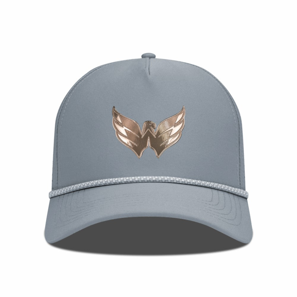 NHL Washington Capitals Levelwear Gordon Copper Insignia Vented Adjustable Hat - Gray