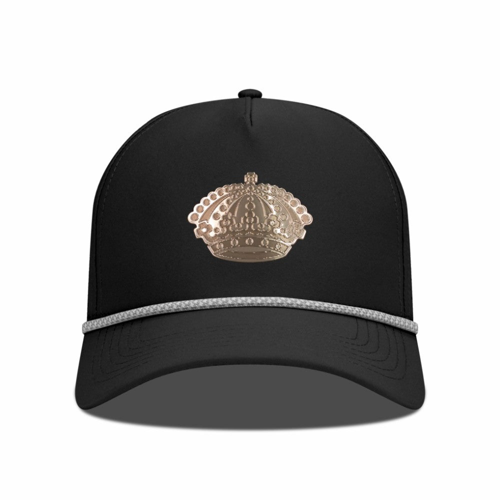 NHL Los Angeles Kings Levelwear Gordon Copper Insignia Vented Adjustable Hat - Black