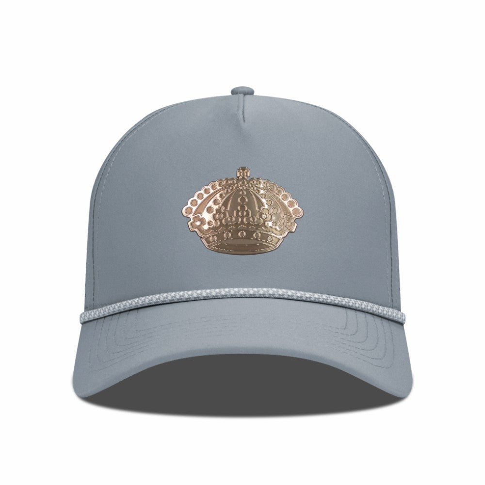 NHL Los Angeles Kings Levelwear Gordon Copper Insignia Vented Adjustable Hat - Gray