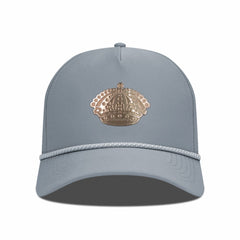 NHL Los Angeles Kings Levelwear Gordon Copper Insignia Vented Adjustable Hat - Gray