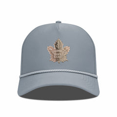 NHL Toronto Maple Leafs Levelwear Gordon Copper Insignia Vented Adjustable Hat - Gray