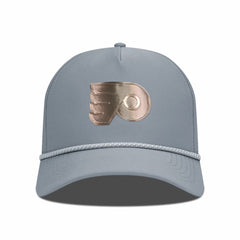 NHL Philadelphia Flyers Levelwear Gordon Copper Insignia Vented Adjustable Hat - Gray