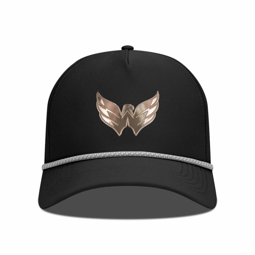 NHL Washington Capitals Levelwear Gordon Copper Insignia Vented Adjustable Hat - Black