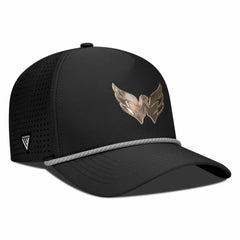 NHL Washington Capitals Levelwear Gordon Copper Insignia Vented Adjustable Hat - Black