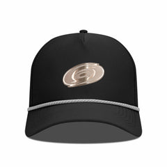 NHL Carolina Hurricanes Levelwear Gordon Copper Insignia Vented Adjustable Hat - Black