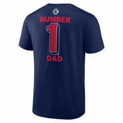 LA Clippers #1 Dad Jersey T-Shirt Navy