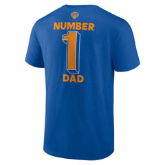 New York Knicks #1 Dad Jersey T-Shirt Blue
