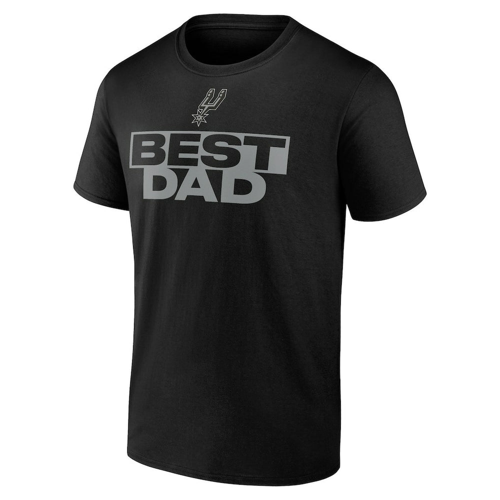 San Antonio Spurs Greatest Dad T-Shirt Black