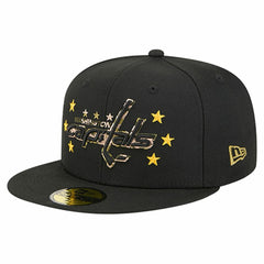NHL Washington Capitals New Era Military Appreciation Digital Camo Stars 59FIFTY Fitted Hat - Black