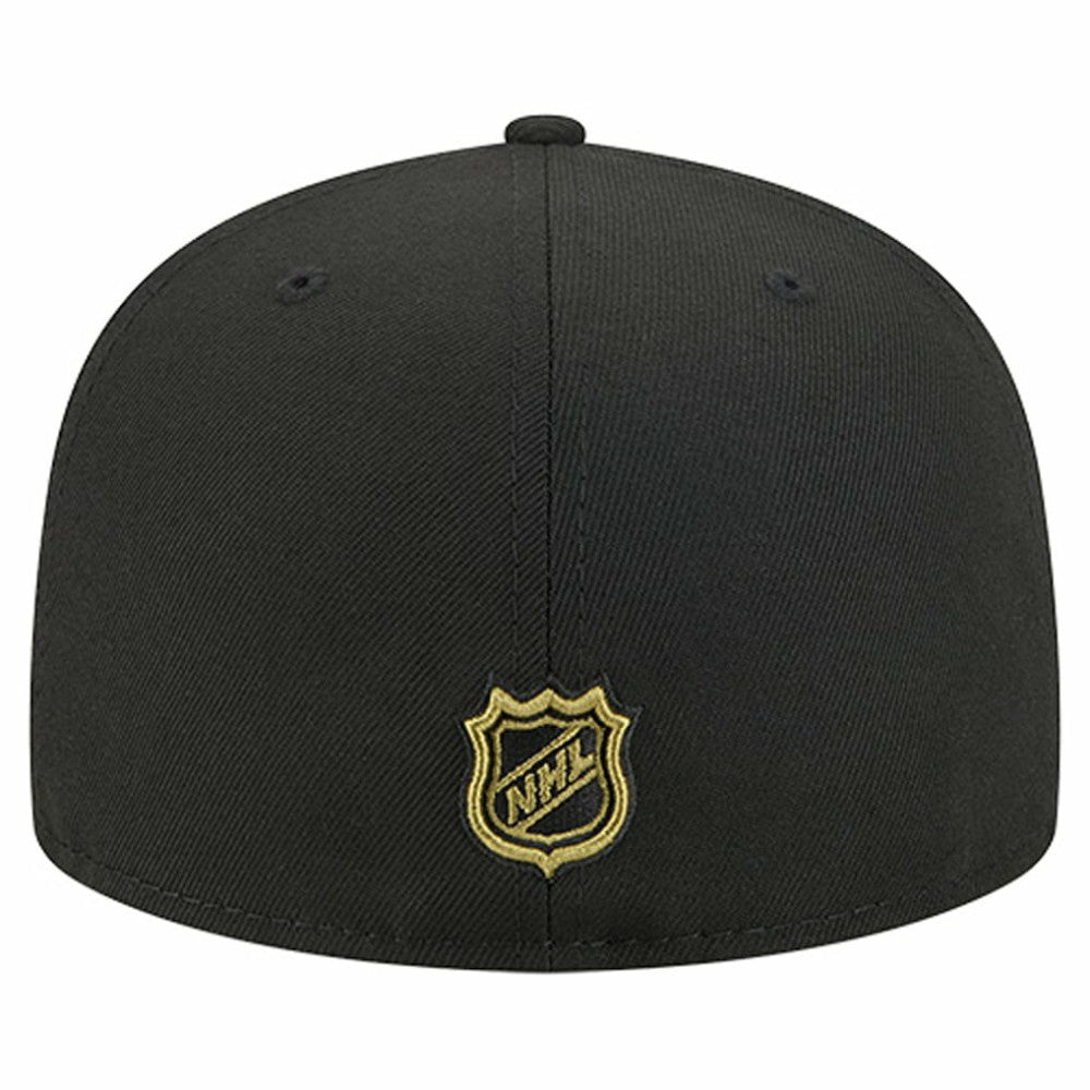 NHL Carolina Hurricanes New Era Military Appreciation Digital Camo Stars 59FIFTY Fitted Hat - Black