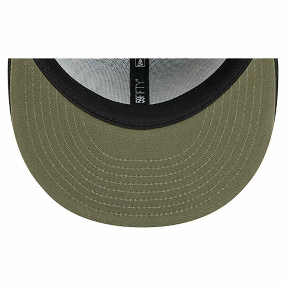 NHL New Jersey Devils New Era Military Appreciation Digital Camo Stars 59FIFTY Fitted Hat - Black