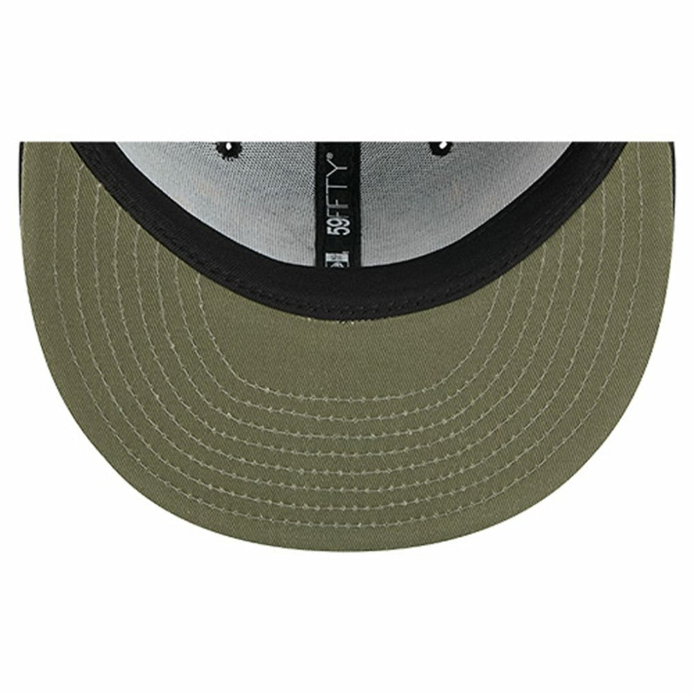NHL New York Islanders New Era Military Appreciation Digital Camo Stars 59FIFTY Fitted Hat - Black