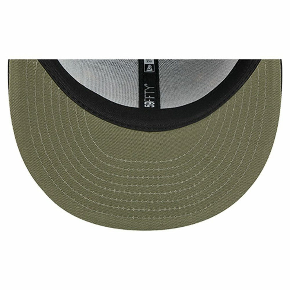 NHL New York Rangers New Era Military Appreciation Digital Camo Stars 59FIFTY Fitted Hat - Black