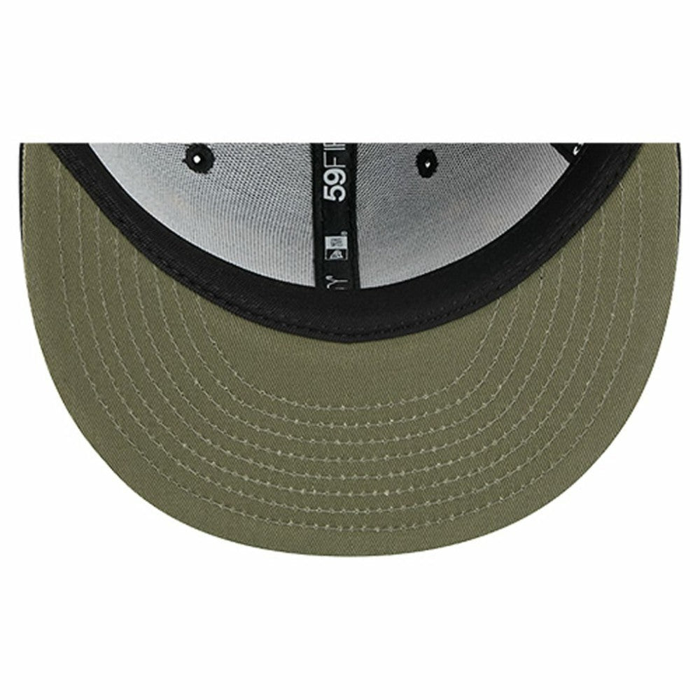 NHL San Jose Sharks New Era Military Appreciation Digital Camo Stars 59FIFTY Fitted Hat - Black