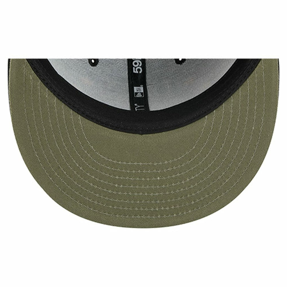 NHL Vegas Golden Knights New Era Military Appreciation Digital Camo Stars 59FIFTY Fitted Hat - Black