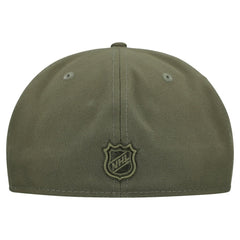 NHL Pittsburgh Penguins New Era Military Appreciation Flag 59FIFTY Fitted Hat - Olive