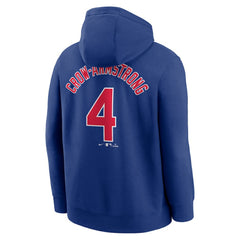 Pete Crow-Armstrong Chicago Cubs Nike Player Name & Number Club Fleece Pullover Hoodie - Royal Hoodies