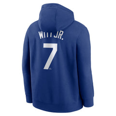 Bobby Witt Jr. Kansas City Royals Nike Player Name & Number Club Fleece Pullover Hoodie - Royal Hoodies