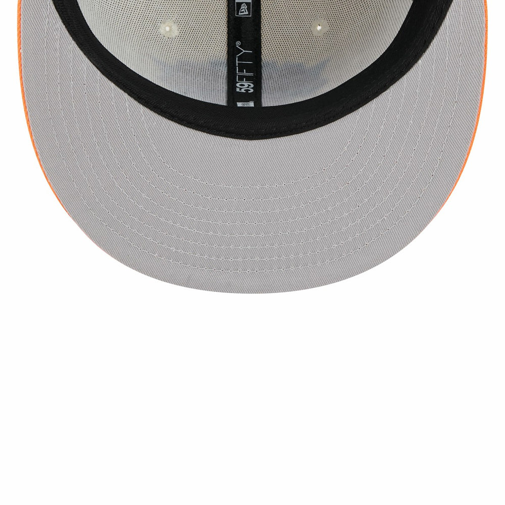 New York Knicks 2025/26 City Edition Alternate 59FIFTY Fitted Hat Cream
