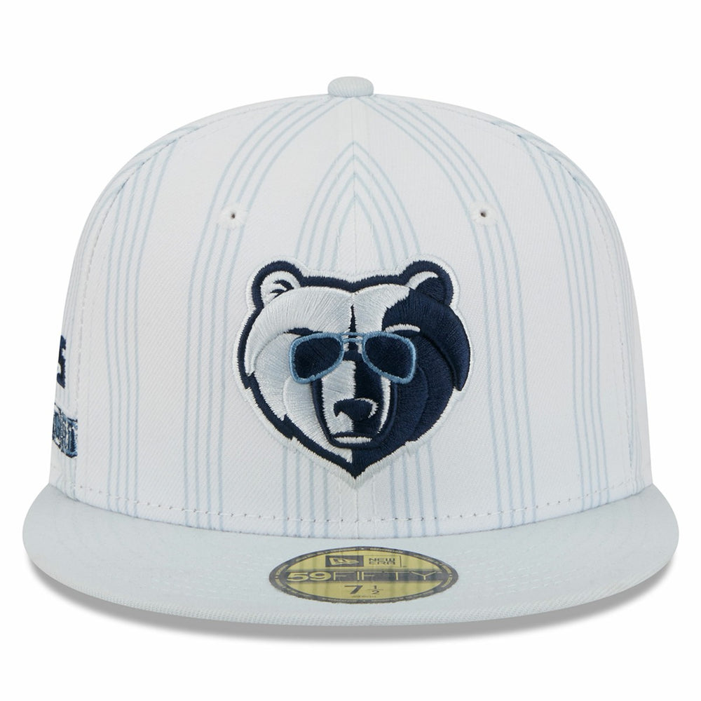 Memphis Grizzlies 2025/26 City Edition Alternate 59FIFTY Fitted Hat White