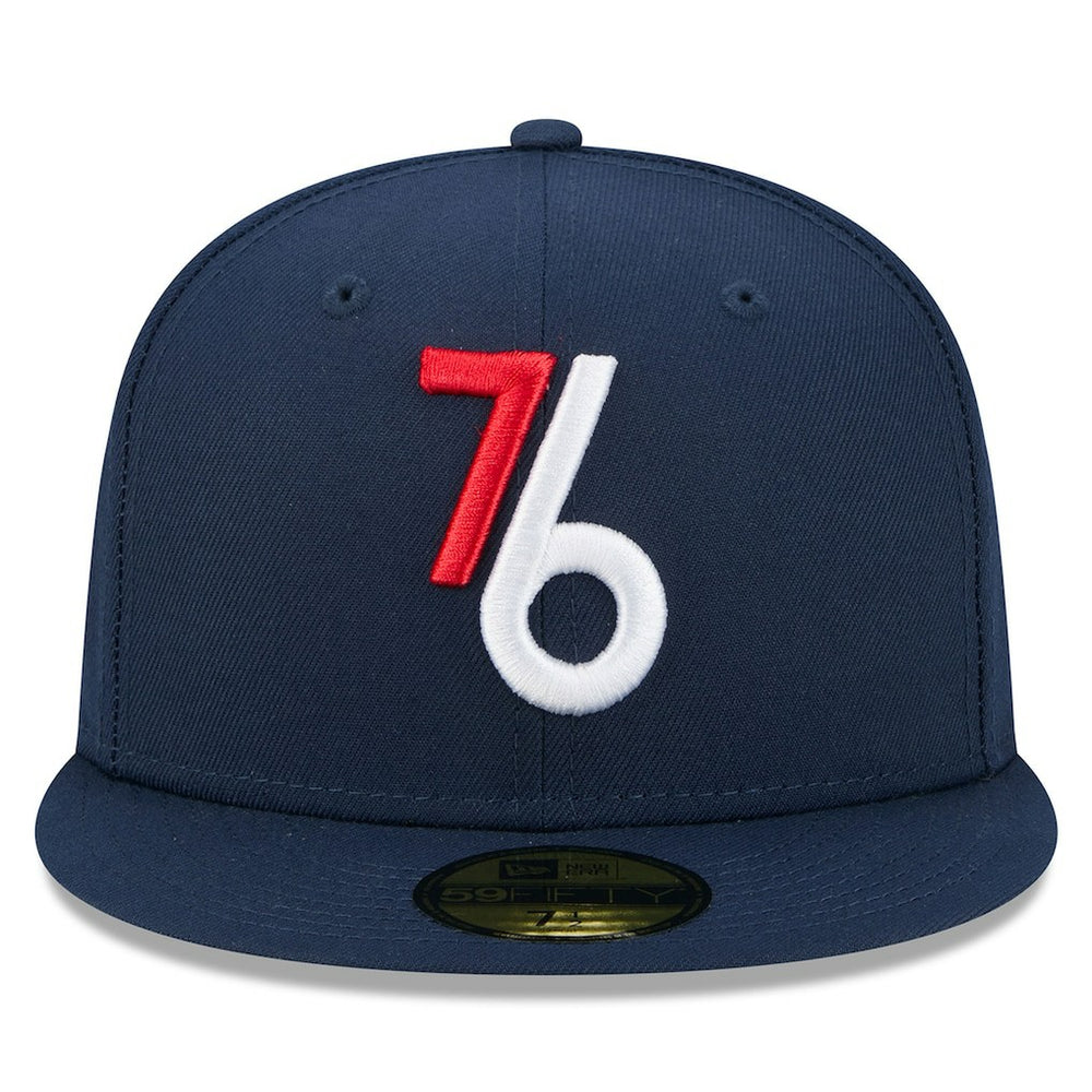 Philadelphia 76ers 2025/26 City Edition Alternate 59FIFTY Fitted Hat Navy