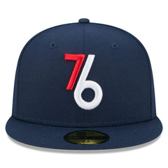 Philadelphia 76ers 2025/26 City Edition Alternate 59FIFTY Fitted Hat Navy