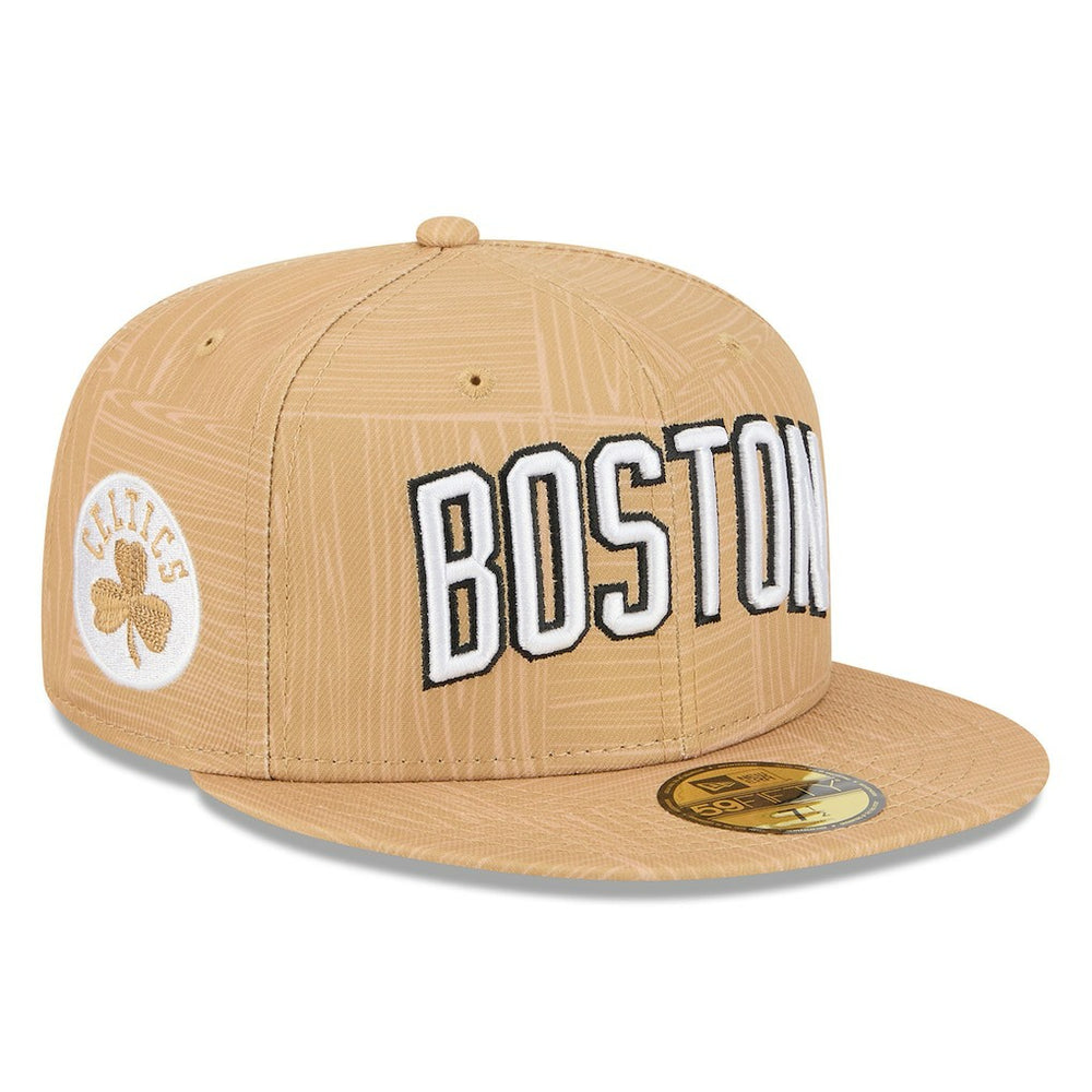 Boston Celtics 2025/26 City Edition Alternate 59FIFTY Fitted Hat Gold
