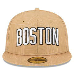 Boston Celtics 2025/26 City Edition Alternate 59FIFTY Fitted Hat Gold