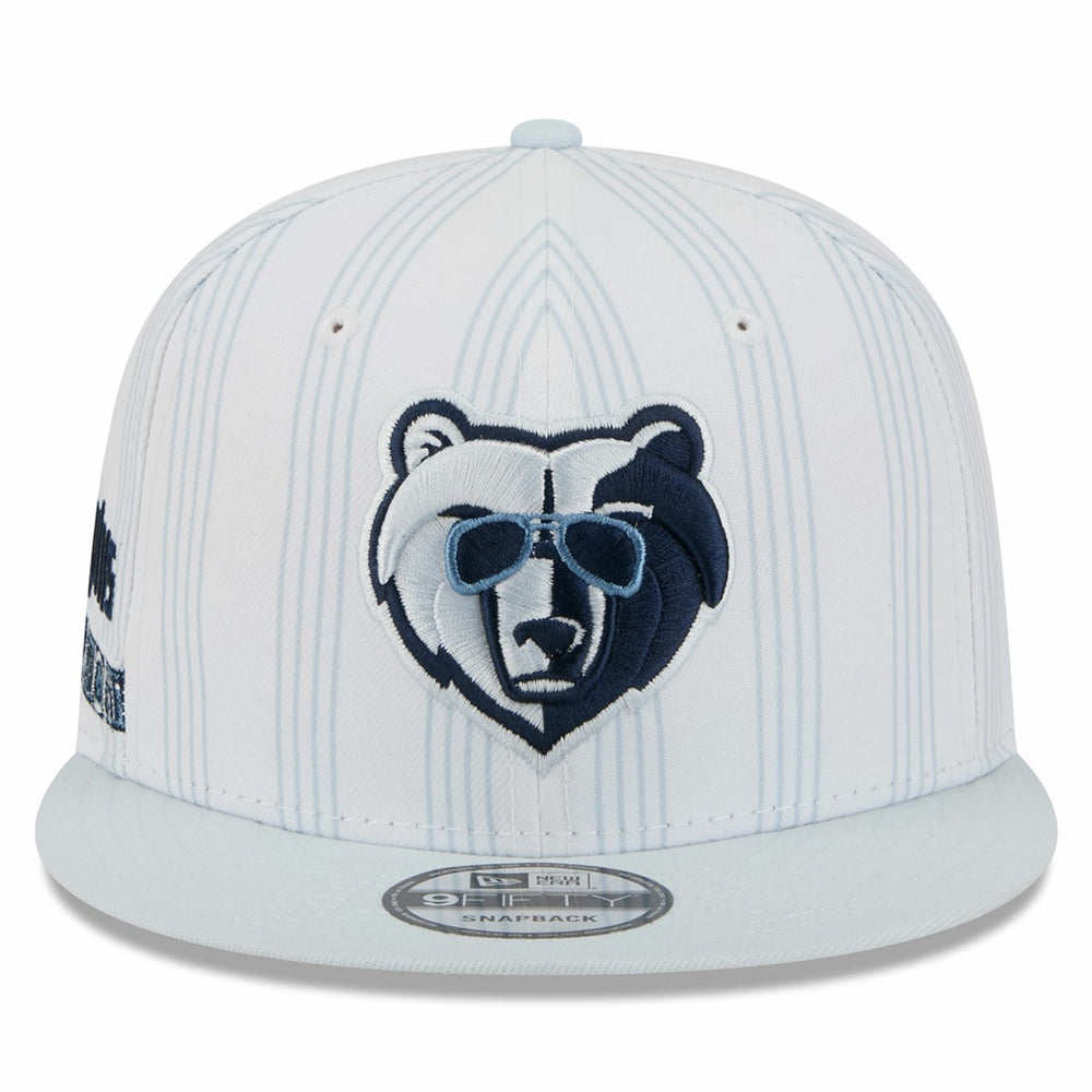 Memphis Grizzlies 2025/26 City Edition Alternate 9FIFTY Snapback Hat White