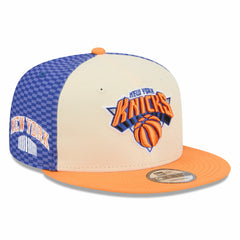 New York Knicks 2025/26 City Edition Alternate 9FIFTY Snapback Hat Cream