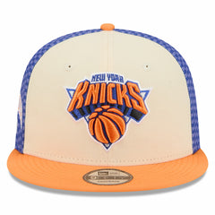 New York Knicks 2025/26 City Edition Alternate 9FIFTY Snapback Hat Cream
