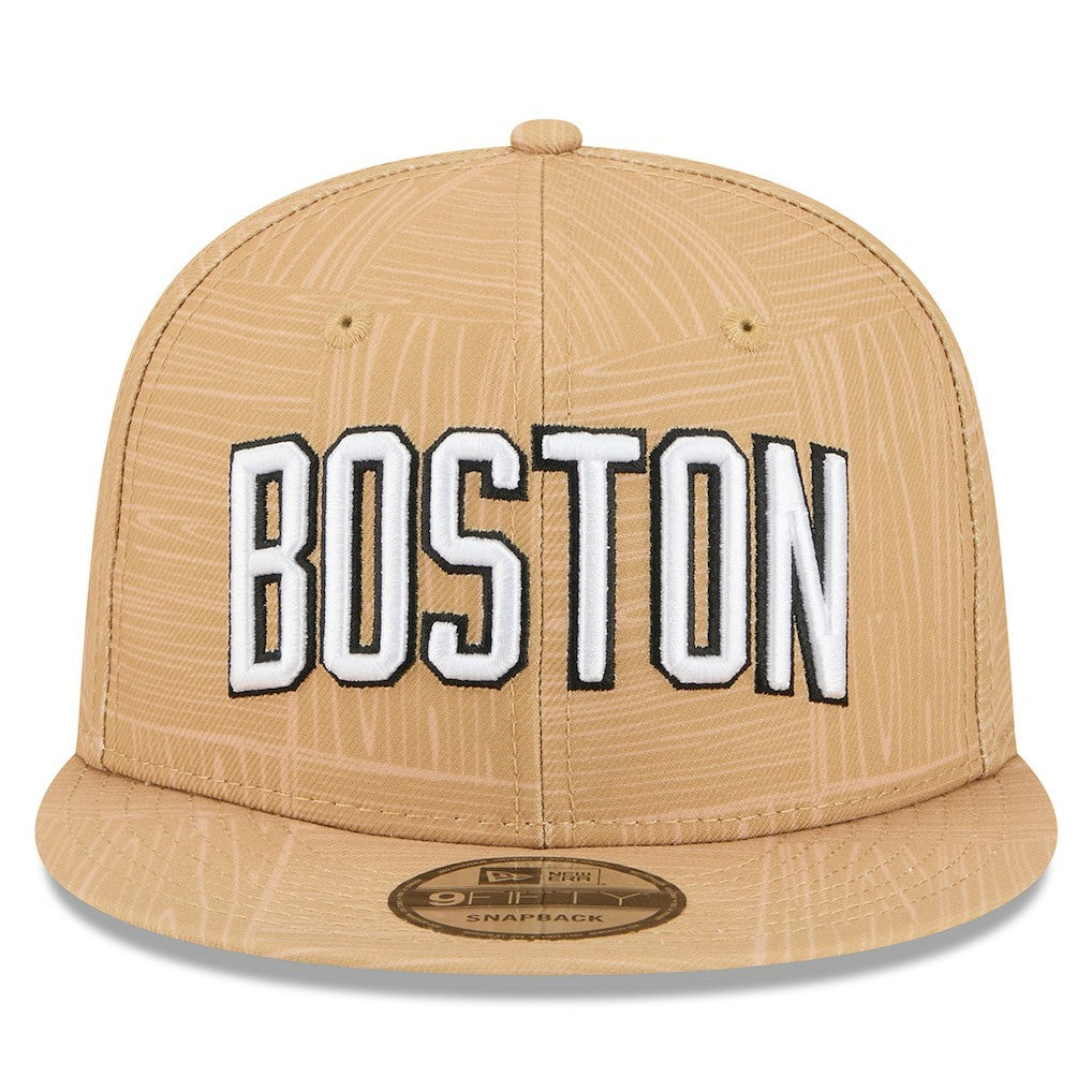 Boston Celtics 2025/26 City Edition Alternate 9FIFTY Snapback Hat Gold