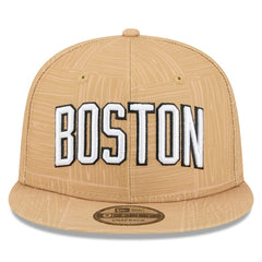 Boston Celtics 2025/26 City Edition Alternate 9FIFTY Snapback Hat Gold